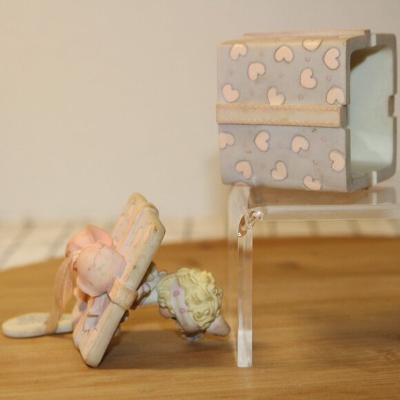 Vtg Precious Moments 2003 Trinket Box "A Moms Love Is The Best Gift Of All" - Picture 12 of 13